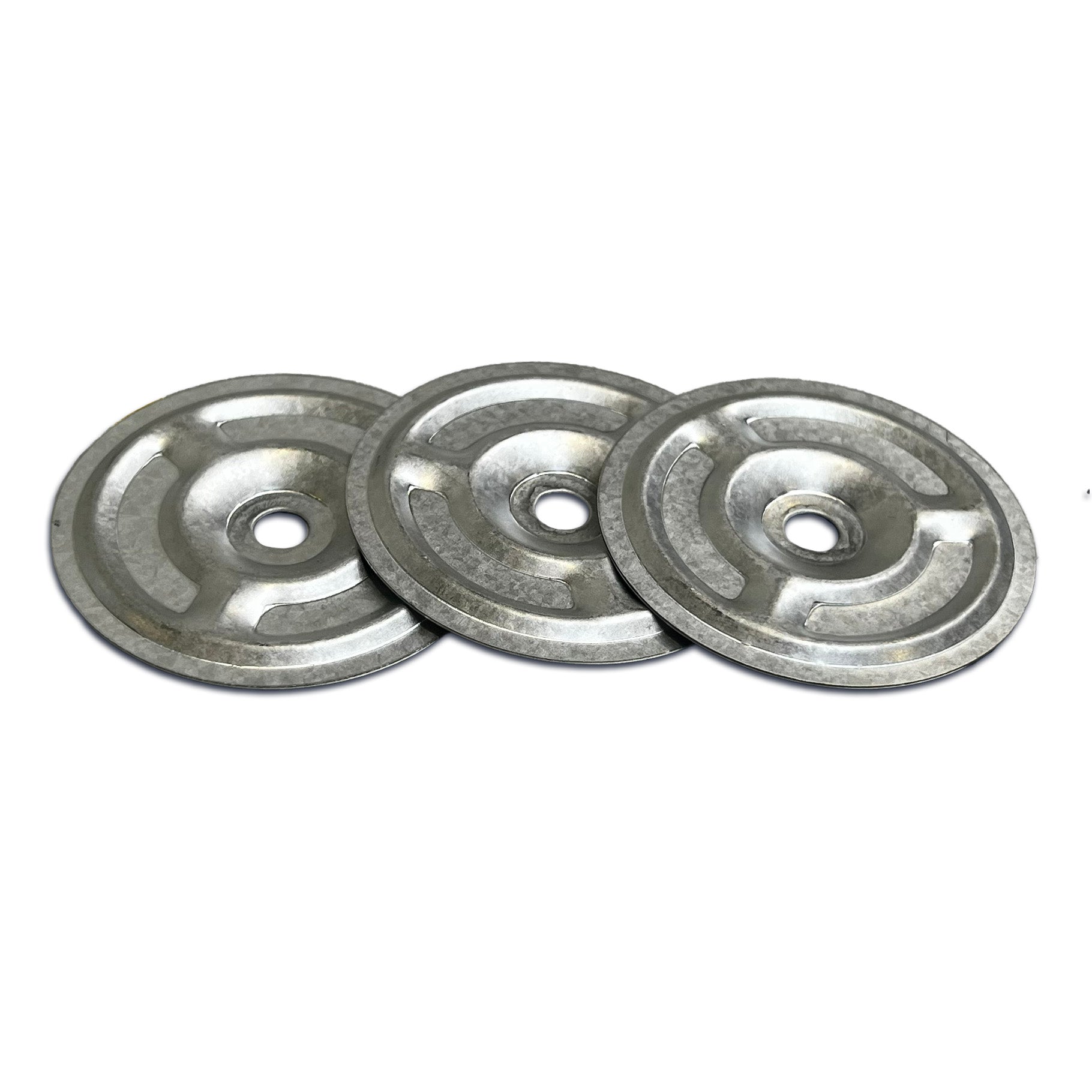Dakplaatjes 70 mm verzinkt 0.7 mm 100 stuks