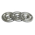 Dakplaatjes 50 mm verzinkt 0.7 mm 100 stuks