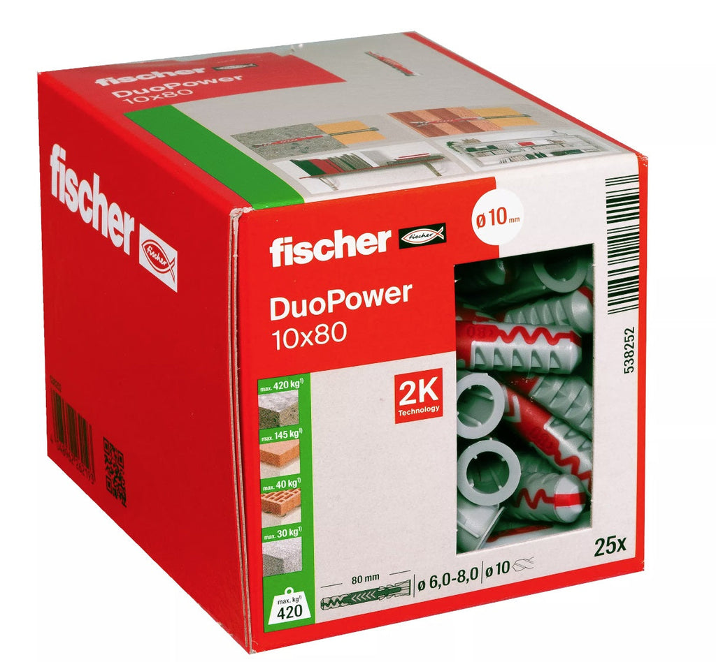 Fischer Duopower 10x80 (25st/ds)